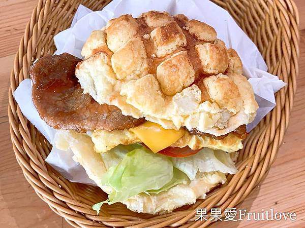 米登丸口早午餐-台中火車站，創意早午餐，自製漢堡跟麵包，寵物友善餐廳 @果果愛Fruitlove